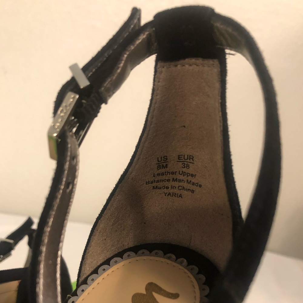 Sam Edelman Yaria Block Heel Suede Rounded Studs - Picture 10 of 13